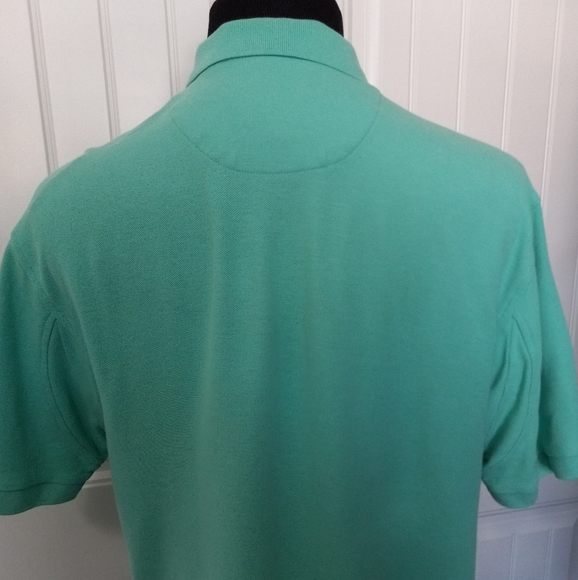 ORVIS Men's Signature Green Polo Shirt M Cotton Sh - Picture 4 of 5